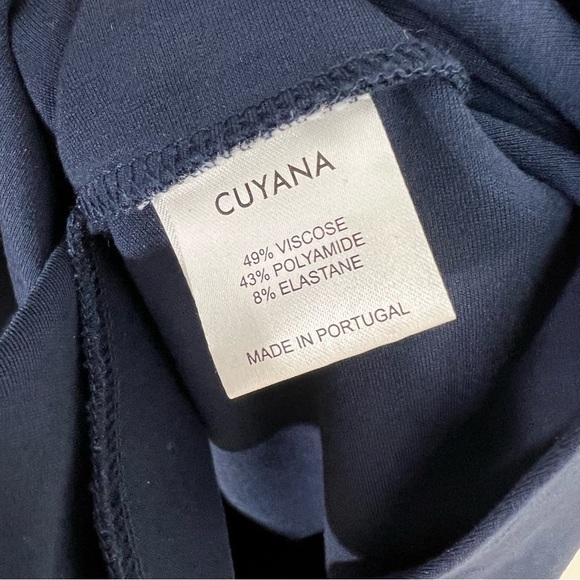 Cuyana‎ Ponte Long Sleeve Dress in Navy - Picture 14 of 15